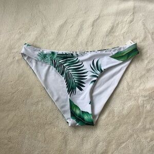 TiniBikini Green Leaf Bikini Bottom